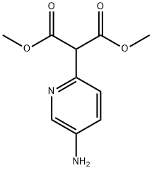 DIMETHYL 2-(5-AMINO-2-PYRIDINYL)MALONATE Struktur