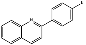 2-(4-BROMOPHENYL)QUINOLINE Struktur