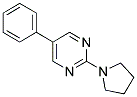 5-PHENYL-2-PYRROLIDIN-1-YLPYRIMIDINE Struktur