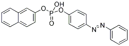 2-NAPHTHYL 4-PHENYLAZOPHENYL PHOSPHATE Struktur