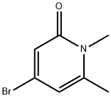 4-CHLORO-1,6-DIMETHYLPYRIDIN-2(1H)-ONE Struktur