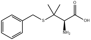 H-BETA,BETA-DIMETHYL-D-CYS(BZL)-OH Struktur