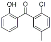 2-CHLORO-2-HYDROXY-5-METHYLBENZOPHENONE Struktur