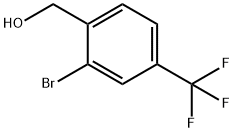 2-BROMO-4-(TRIFLUOROMETHYL)BENZYL ALCOHOL Structure