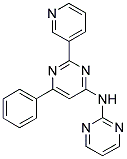 N-(6-PHENYL-2-PYRIDIN-3-YLPYRIMIDIN-4-YL)PYRIMIDIN-2-AMINE Struktur