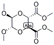 (2S,3S,5S,6S)-5,6-DIMETHOXY-5,6-DIMETHYL-1,4DIOXANE-2,3-DICARBOXYLIC DIMETHYL ESTER Struktur