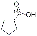 CYCLOPENTANECARBOXYLIC ACID, [CARBOXYL-14C] Struktur