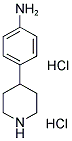 4-PIPERIDIN-4-YL-PHENYLAMINE 2HCL Struktur