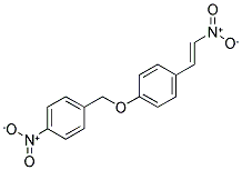 1-(4-(P-NITROBENZYLOXY)PHENYL)-2-NITROETHENE Struktur