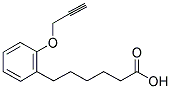 6-(2-PROPARGYLOXYPHENYL)HEXANOIC ACID Struktur