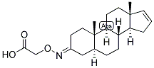 16,(5-ALPHA)-ANDROSTEN-3-ONE-3-CARBOXYMETHYLOXIME : BSA Struktur