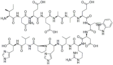 H-ILE-ASN-GLU-GLU-ALA-ALA-GLU-TRP-ASP-ARG-VAL-HIS-PRO-VAL-HIS-OH Struktur