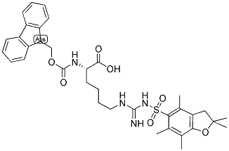 FMOC-HOMOARG(PBF)-OH Struktur