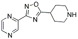 2-(5-PIPERIDIN-4-YL-1,2,4-OXADIAZOL-3-YL)PYRAZINE Struktur