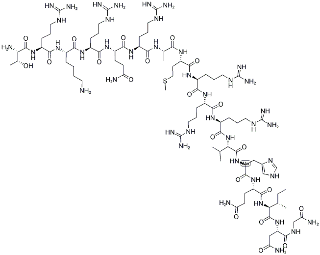 PROTEIN KINASE CETA PSEUDOSUBSTRATE INHIBITOR Struktur