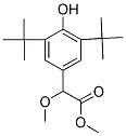 METHYL 2-[3,5-DI(TERT-BUTYL)-4-HYDROXYPHENYL]-2-METHOXYACETATE Struktur