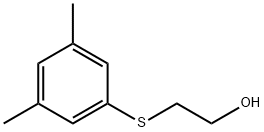 3,5-DIMETHYLPHENYLTHIOETHANOL Struktur