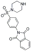 2-[4-(PIPERAZINE-1-SULFONYL)-PHENYL]-ISOINDOLE-1,3-DIONE Struktur