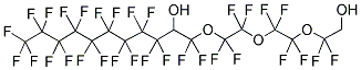 1H,1H,11H,11H-PERFLUORO-3,6,9-TRIOXAICOSANE-1,11-DIOL Struktur