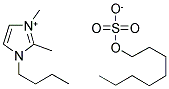 1-BUTYL-2,3-DIMETHYLIMIDAZOLIUM OCTYLSULFATE Struktur