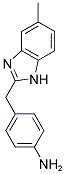 4-(5-METHYL-1 H-BENZOIMIDAZOL-2-YLMETHYL)-PHENYLAMINE Struktur