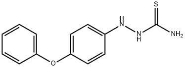 2-(4-PHENOXYPHENYL)-1-HYDRAZINECARBOTHIOAMIDE Struktur