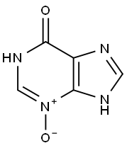 HYPOXANTHINE-1-OXIDE Struktur