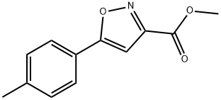 METHYL 5-(4-METHYLPHENYL)ISOXAZOLE-3-CARBOXYLATE