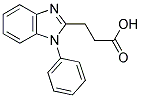 3-(1-PHENYL-1H-BENZOIMIDAZOL-2-YL)-PROPIONIC ACID Struktur