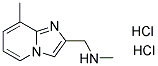 METHYL-(8-METHYL-IMIDAZO[1,2-A]PYRIDIN-2-YLMETHYL)-AMINE DIHYDROCHLORIDE Struktur