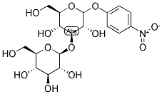 P-NITROPHENYL 3-O-BETA-GLUCOPYRANOSYL-A-GLUCOPYRANOSIDE Struktur