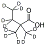 2,2-DIMETHYLBUTYRIC-D11 ACID Struktur