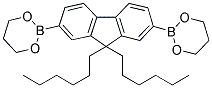 9,9-DIHEXYLFLUORENE-2,7-BIS(TRIMETHYLENEBORATE) Struktur