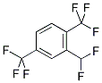 2-(DIFLUOROMETHYL)-1,4-BIS(TRIFLUOROMETHYL)BENZENE Struktur