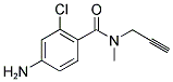 N-METHYL-N-PROPARGYL-4-AMINO-2-CHLOROBENZAMIDE Struktur