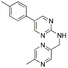 5-(4-METHYLPHENYL)-N-[(5-METHYLPYRAZIN-2-YL)METHYL]PYRIMIDIN-2-AMINE Struktur