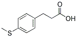 3-(4-METHYLTHIOPHENYL)PROPIONIC ACID Struktur