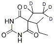 BUTABARBITAL-D5 (ETHYL-D5) Struktur