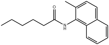 N-(2-METHYL-1-NAPHTHYL)HEXANAMIDE Struktur