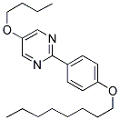 2-[4(N-OCTYLOXY)-PHENYL]-5-N-BUTYLOXY-PYRIMIDINE Struktur