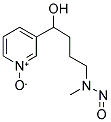 4-(METHYLNITROSAMINO)-1-(3-PYRIDYL-N-OXIDE)-1-BUTANOL Struktur