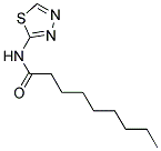 N-1,3,4-THIADIAZOL-2-YLNONANAMIDE Struktur