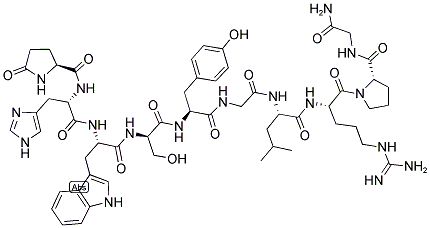 (D-SER4)-GONADORELIN Struktur