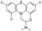 PROMETHAZINE-D4 (PHENOTHIAZINE-1,3,7,9-D4) Struktur