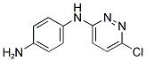 N-(6-CHLORO-PYRIDAZIN-3-YL)-BENZENE-1,4-DIAMINE Struktur