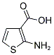 2-AMINO-3-THIOPHENECARBOXYLIC ACID Struktur