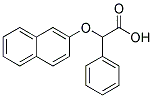 (2-NAPHTHYLOXY)(PHENYL)ACETIC ACID Struktur