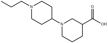 1'-PROPYL-[1,4']BIPIPERIDINYL-3-CARBOXYLIC ACID Struktur