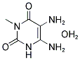 5,6-DIAMINO-3-METHYLURACIL, HEMIHYDRATE Struktur