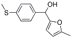 5-METHYL-2-FURYL-(4-METHYLTHIOPHENYL)METHANOL Struktur